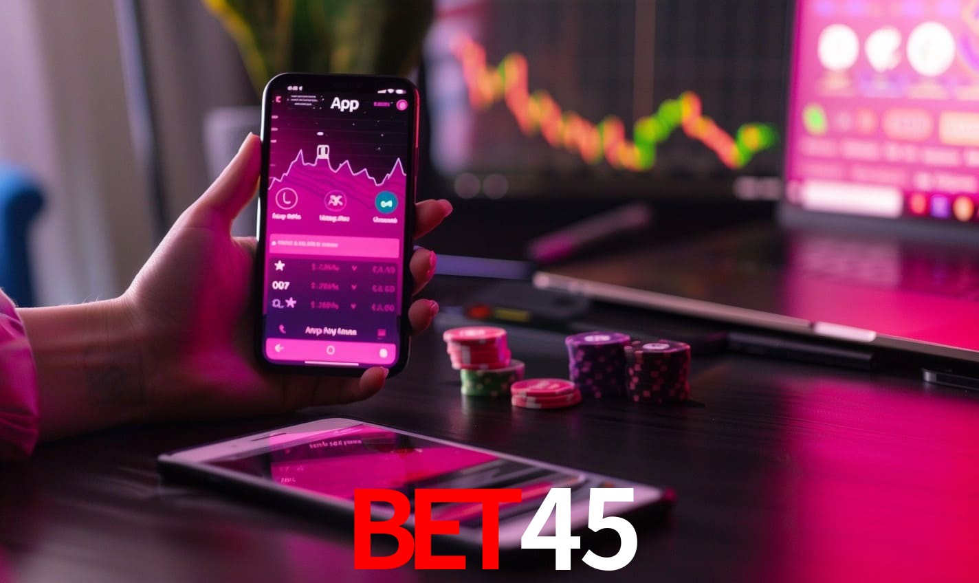 Recursos Exclusivos do App BET45 - Modo Offline, Login Biométrico