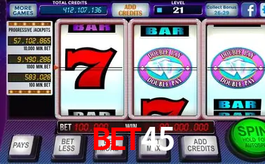 Descubra o Mundo do Cassino Online com BET45